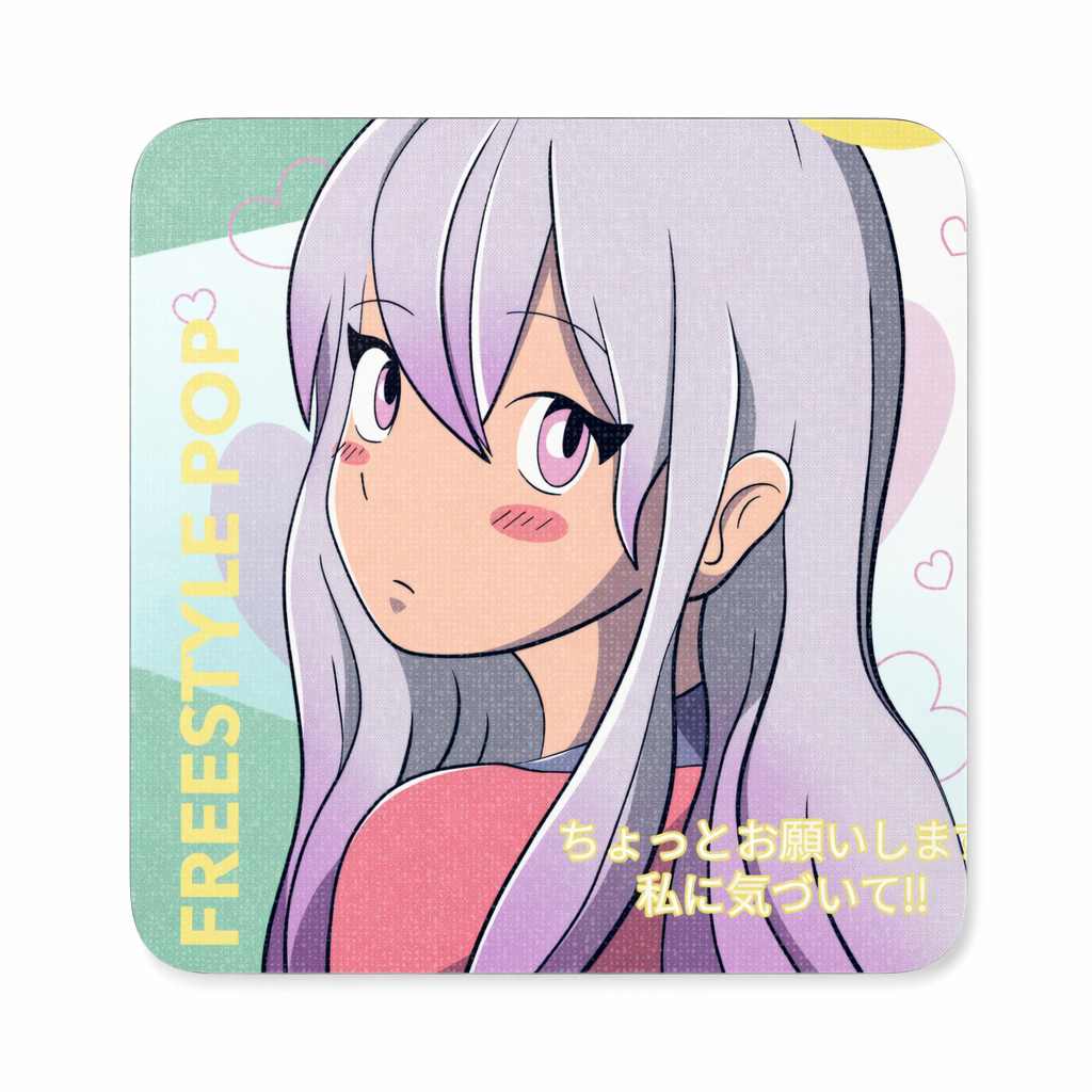 Set of Four Japanese Animation Coasters Default