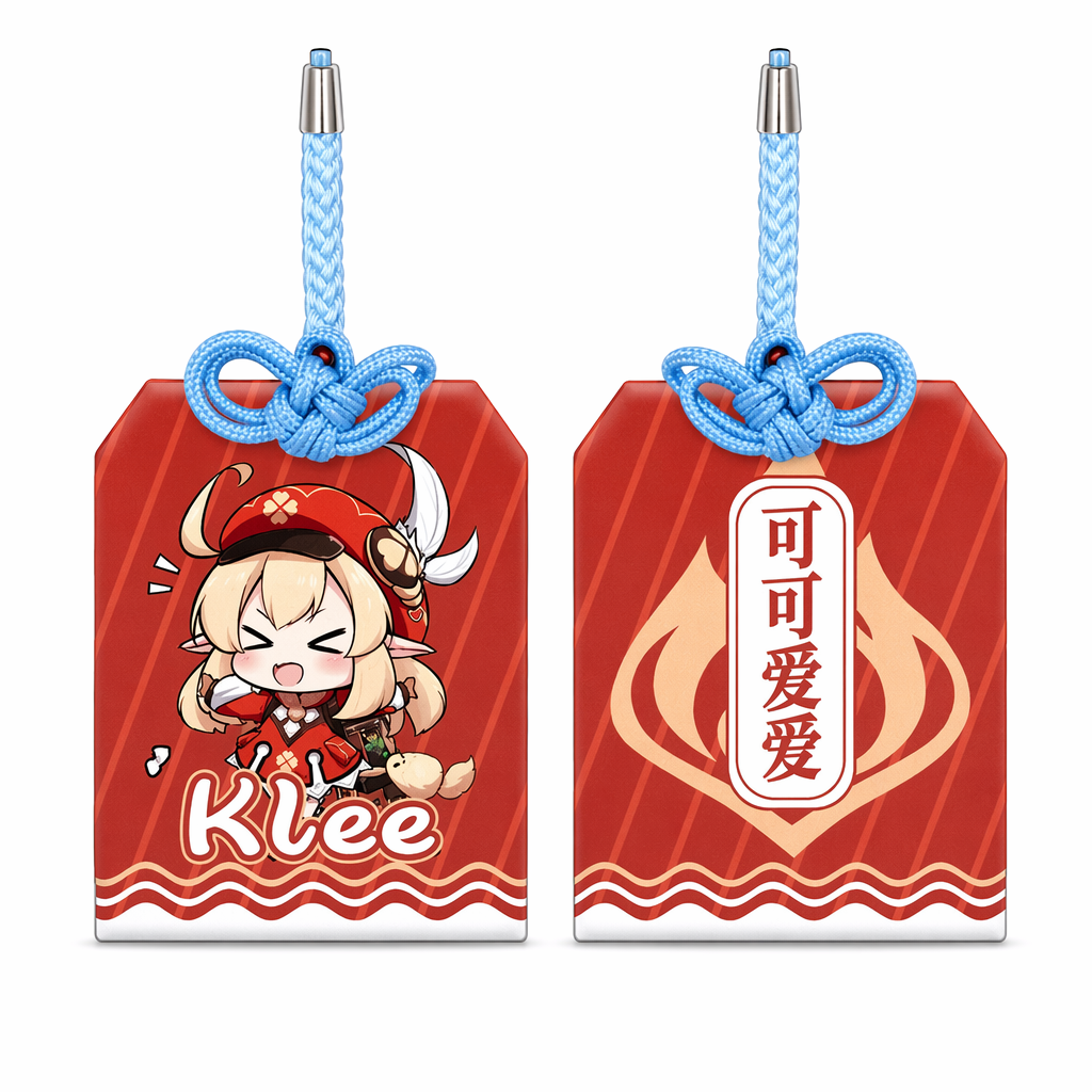 Genshin Impact Omamori Charms for Protection Klee