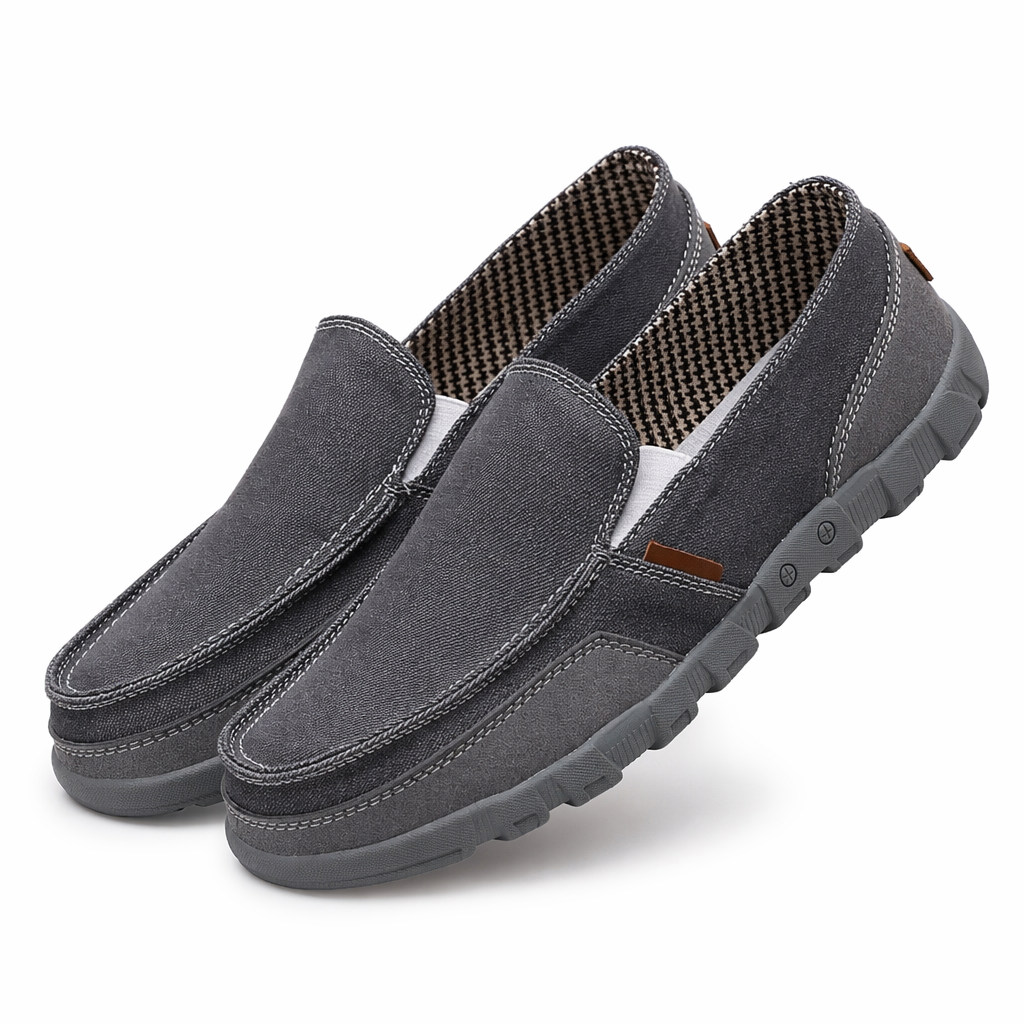 Daily Canvas Shoes for Men - A Casual and Stylish Choice for Everyday Wear Gray
