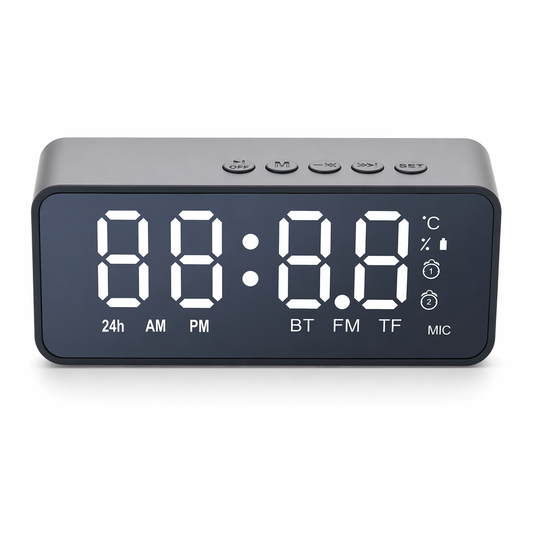 Compact Wireless Speaker with FM Radio Connectivity Default