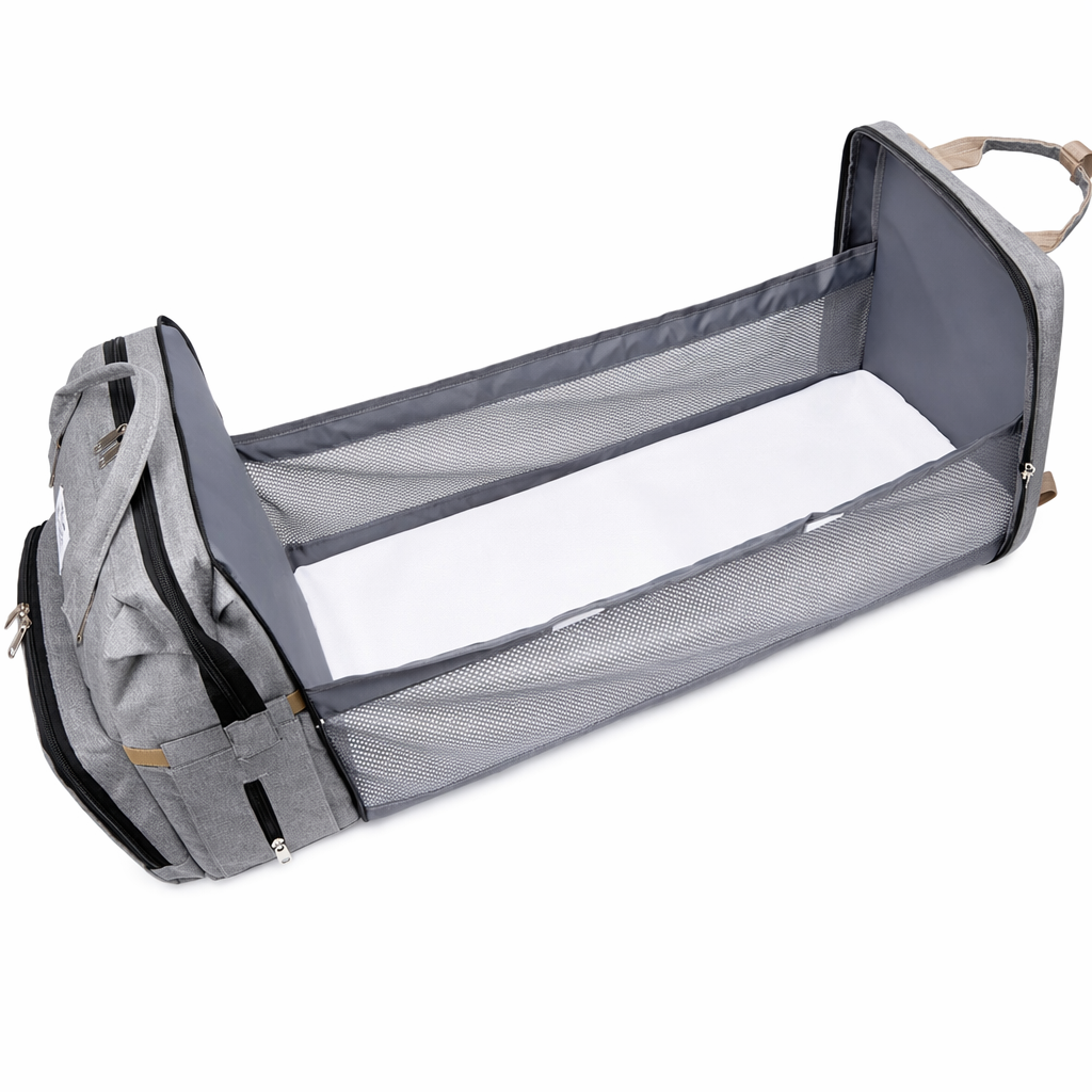 Multi-Purpose Baby Bed Stroller Bag Black