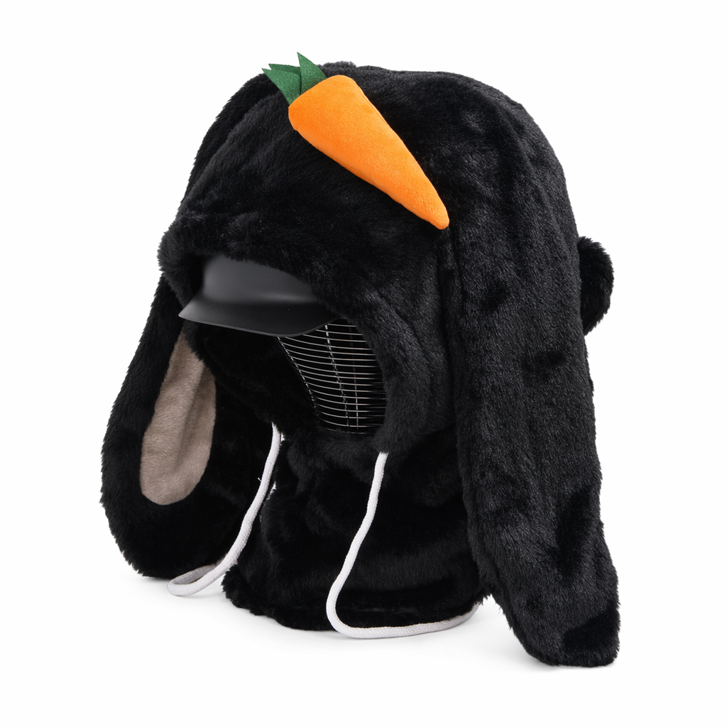 Animal Ski Balaclava with Adjustable Strap Black