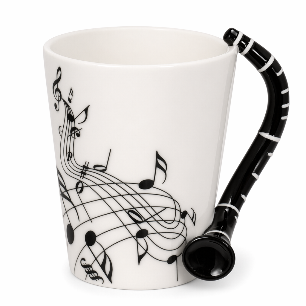 Musical Creativity Mug: Embrace the Harmony of Instruments and Notes 7