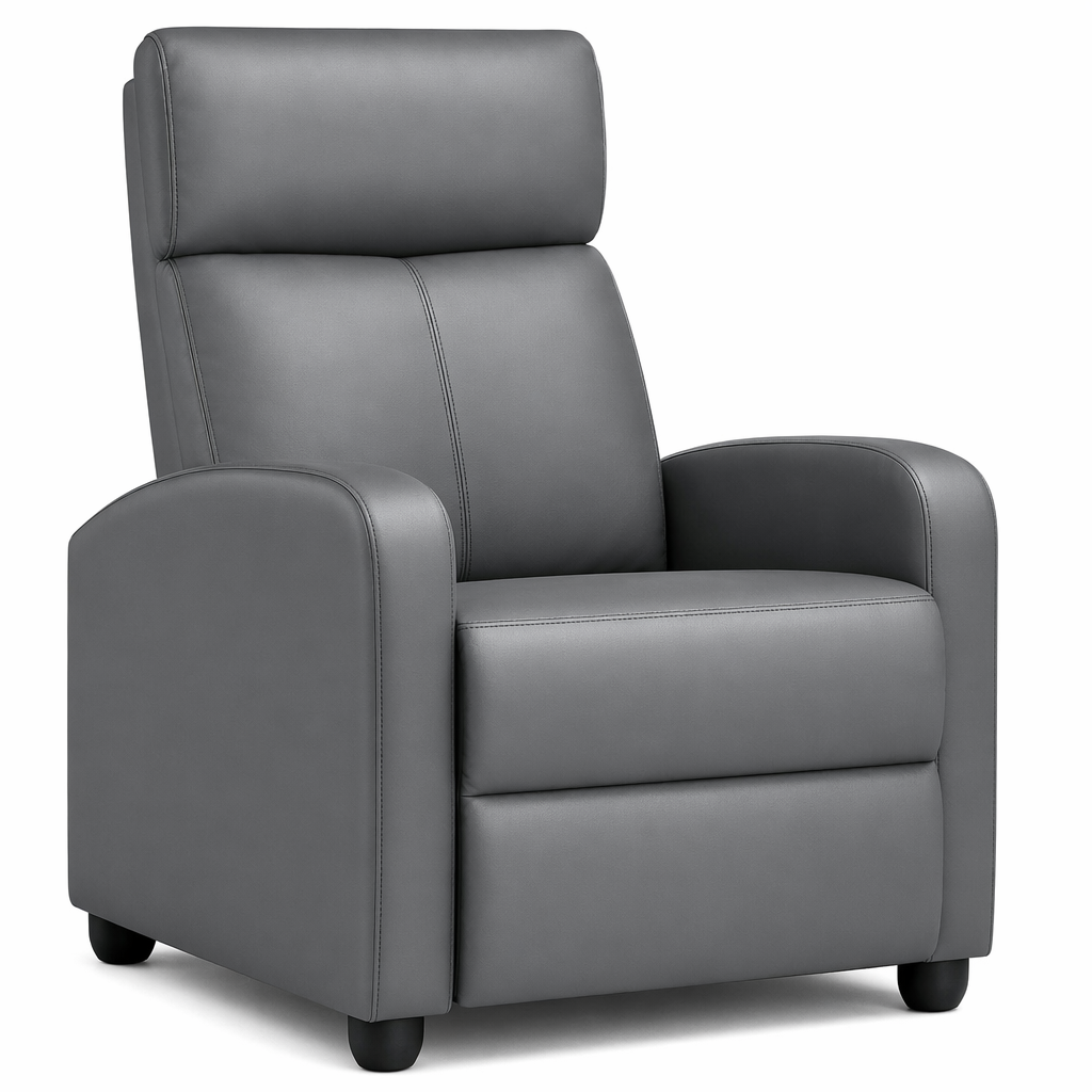 Personal Sofa Bed Recliner by "": The Perfect Blend of Comfort and Functionality Gray