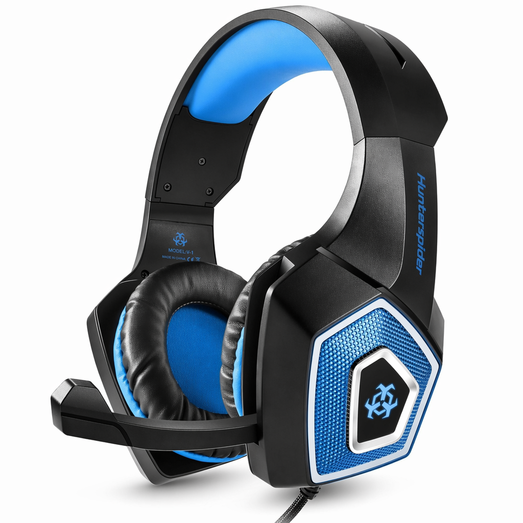 Stereo RGB Gaming Headset with Microphone - Dragon G3X Edition Blue