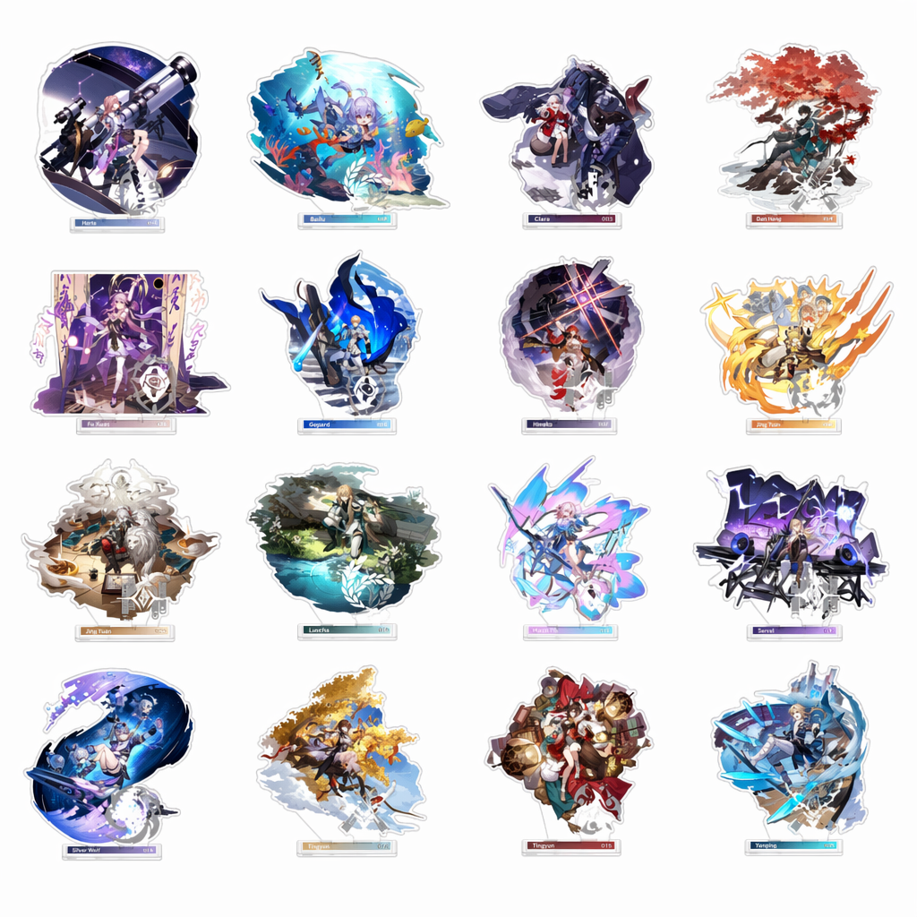 Honkai Star Rail Acrylic Standee Welt