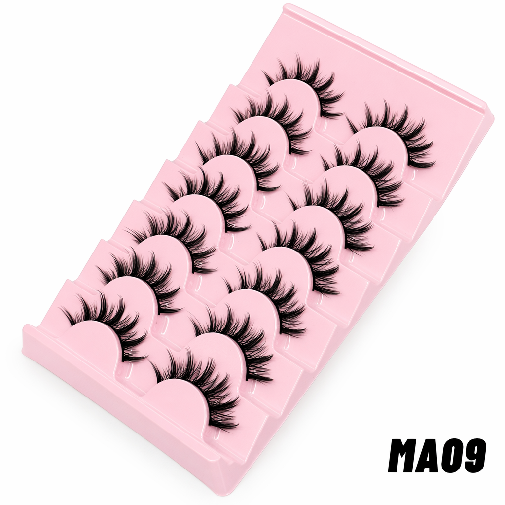 Fluttery Falsies Fit for a Queen 7Pairs-MA09