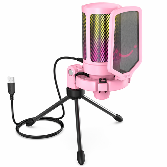 Color-changing USB gaming microphone Default
