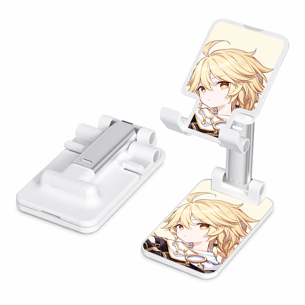 Genshin Impact Phone Stand with Chibi Art Aether