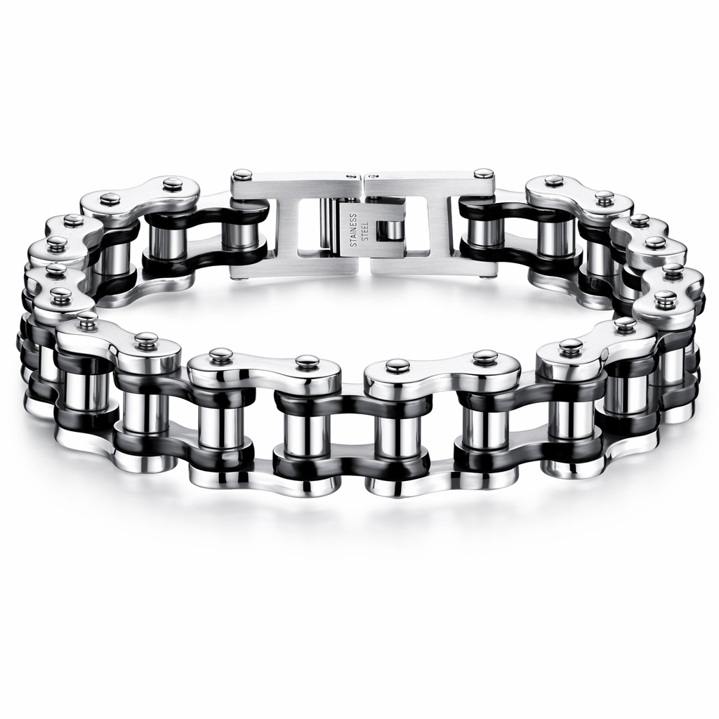 Chain Bracelet for Bicycles Black