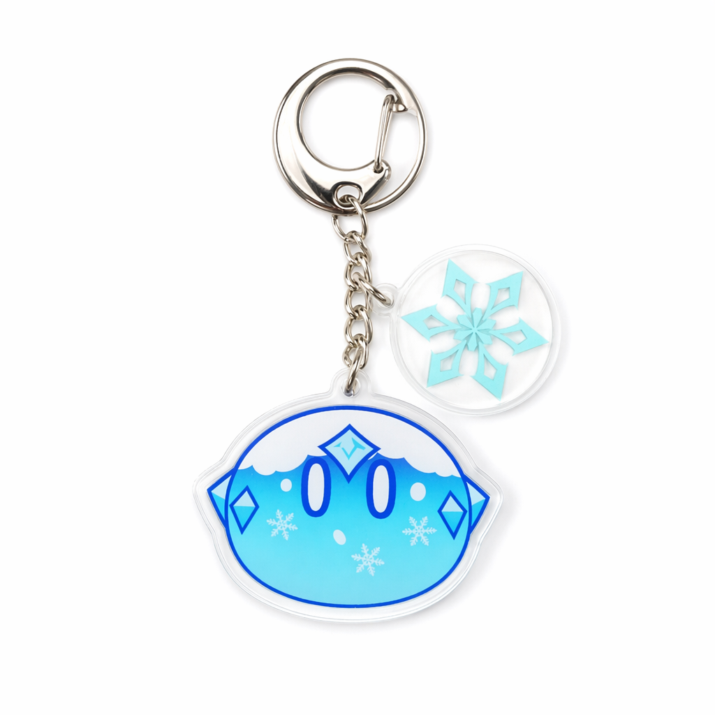 Genshin Impact Slime Acrylic Charms Cryo