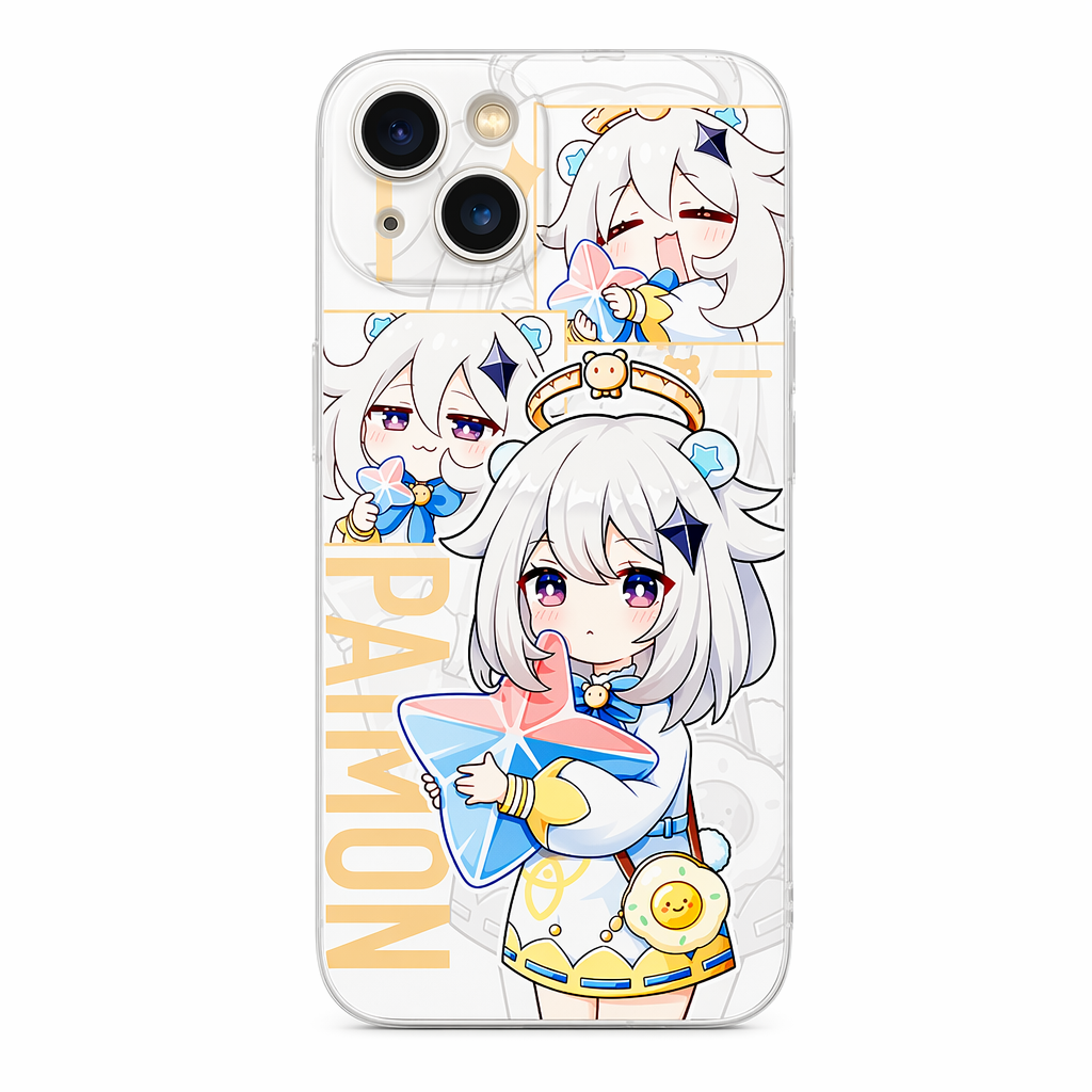 Genshin Impact Animal Ear Phone Cases Paimon