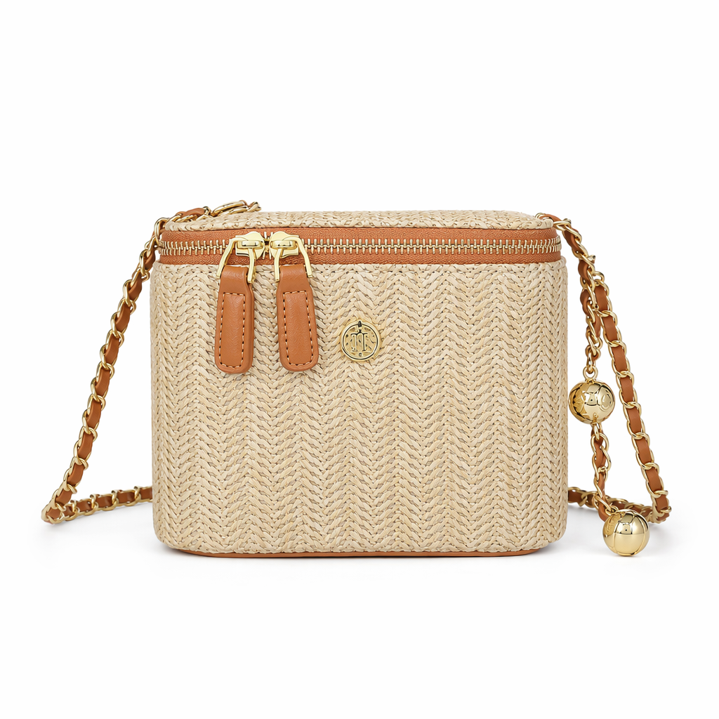 Summer Straw Bucket Bag for Women: Embrace the Season in Style! Brown