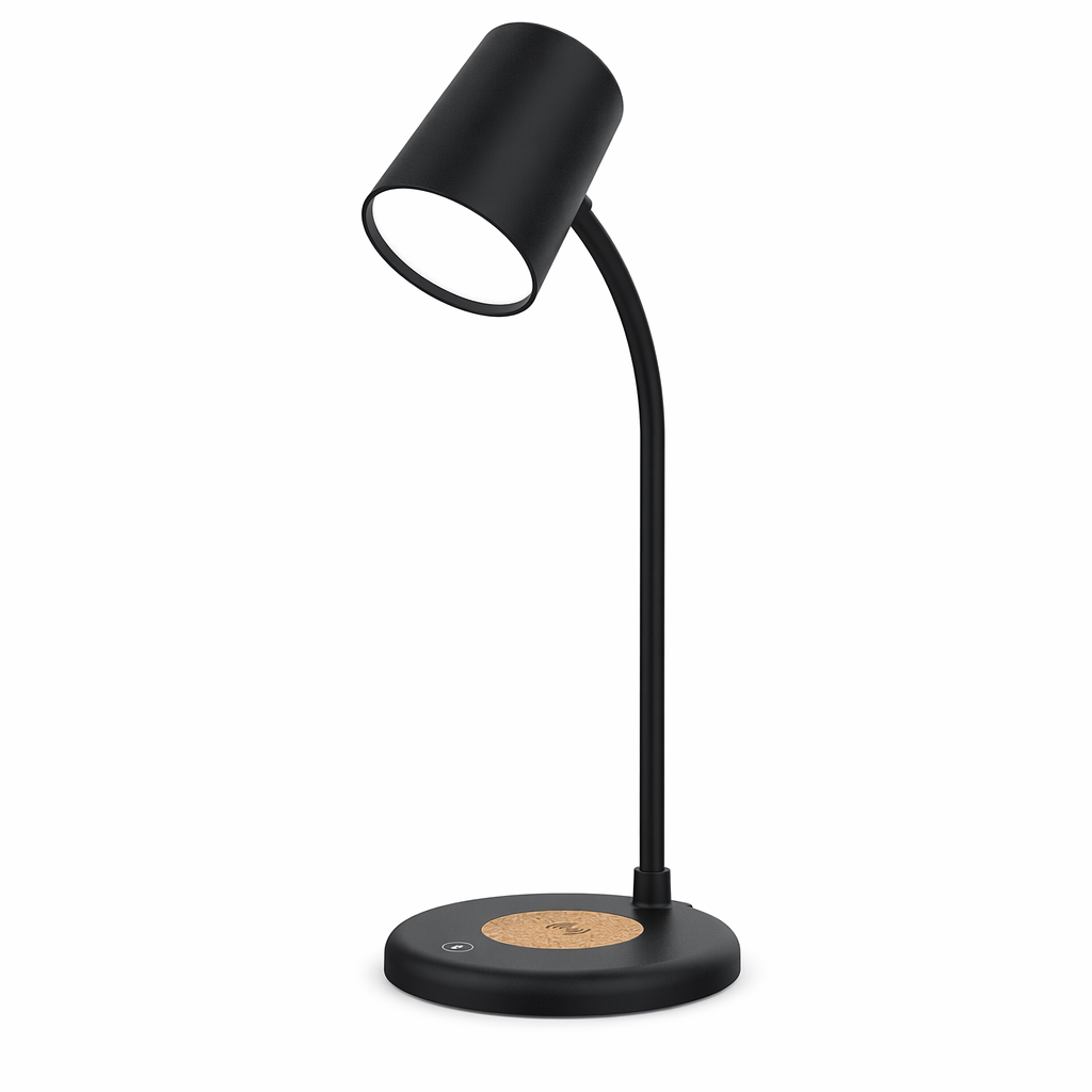 Kingstar Wireless Charger Bluetooth Desk Lamp black