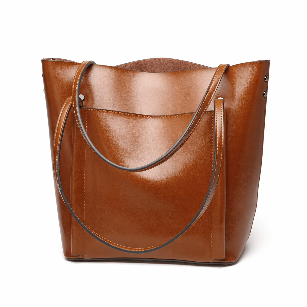 Crossbody Tote Bag for Women Brown