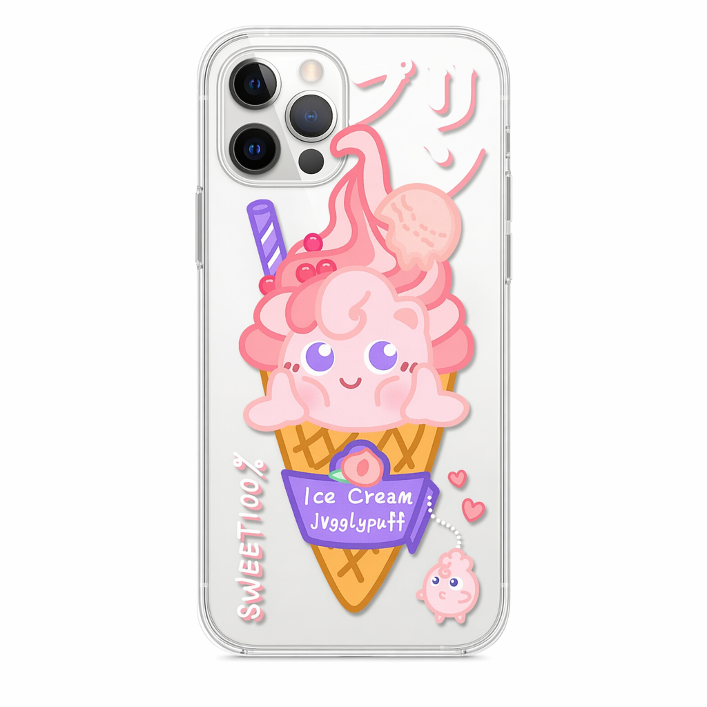 Flexible Silicone Phone Case with Protection Bulbasaur