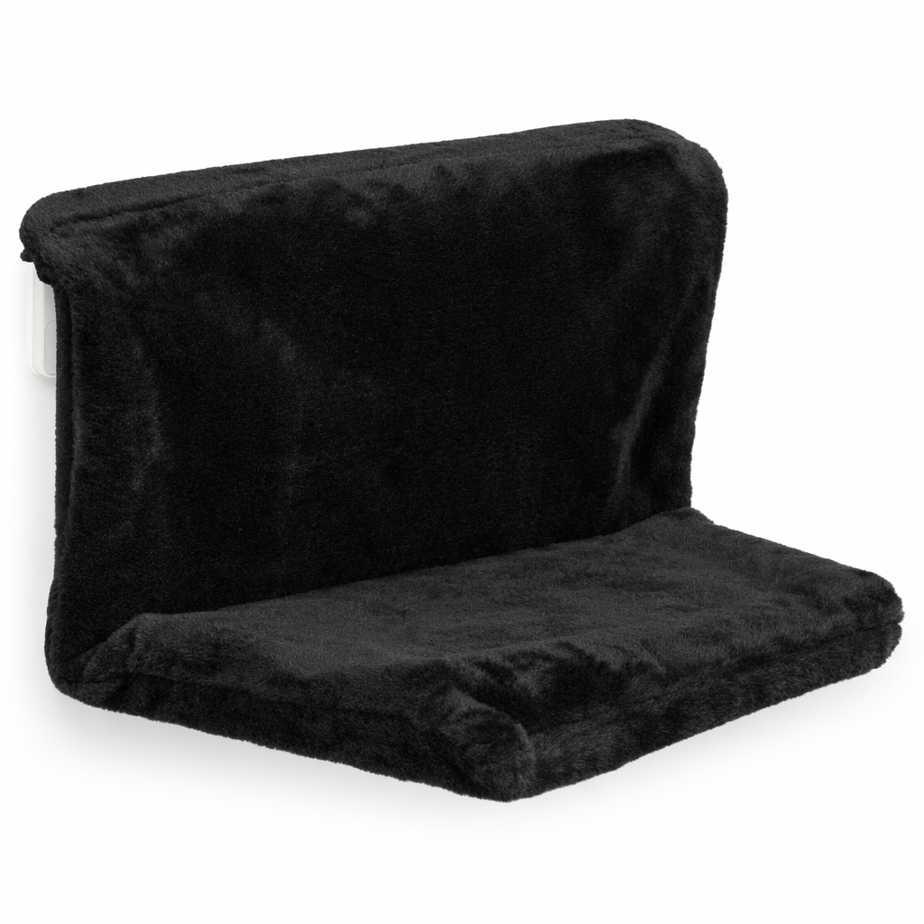 Portable Cat Hammock Bed - The Perfect Cozy Spot for Your Feline Companion on the Go Black