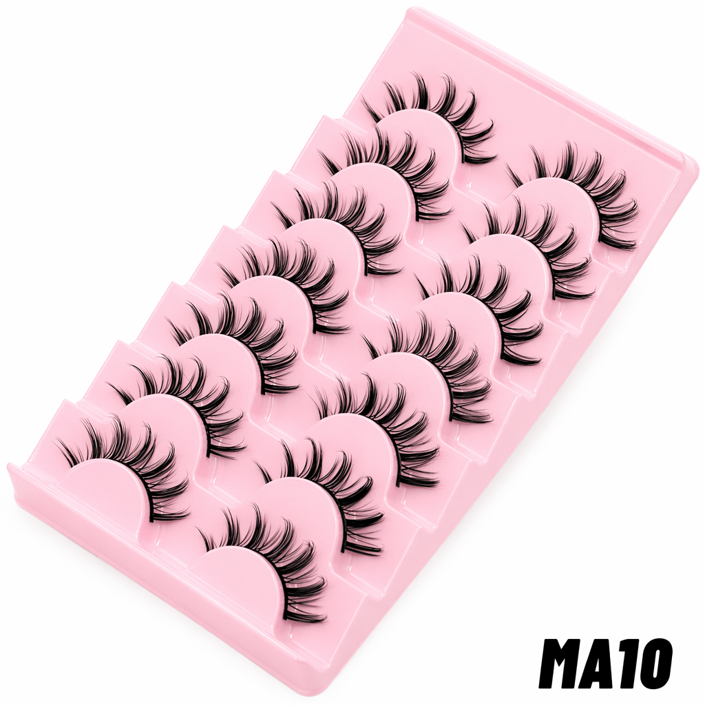 Fluttery Falsies Fit for a Queen 7Pairs-MA10