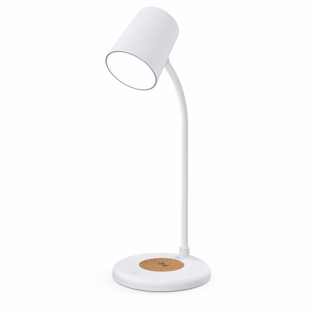 Kingstar Wireless Charger Bluetooth Desk Lamp White