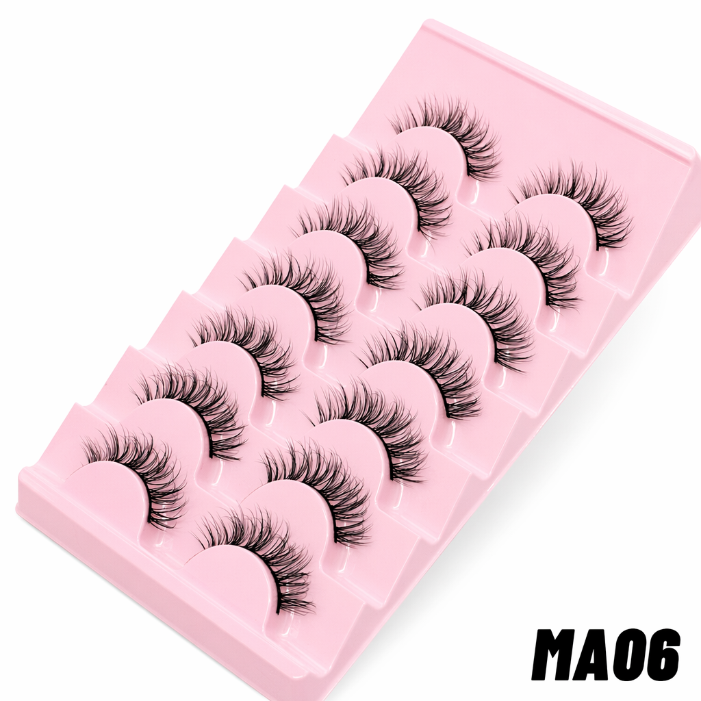Fluttery Falsies Fit for a Queen 7Pairs-MA06