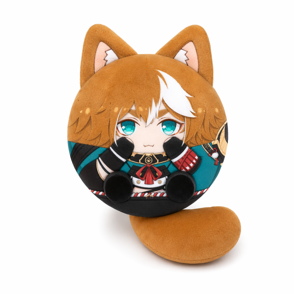 Cute Genshin Impact Plush Keychains Gorou