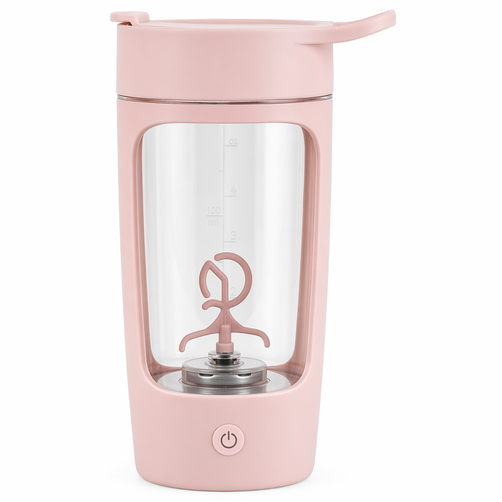 Rechargeable Portable Blender with High-Capacity Battery Pink