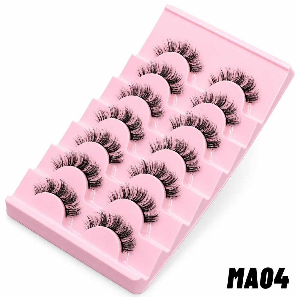 Fluttery Falsies Fit for a Queen 7Pairs-MA04