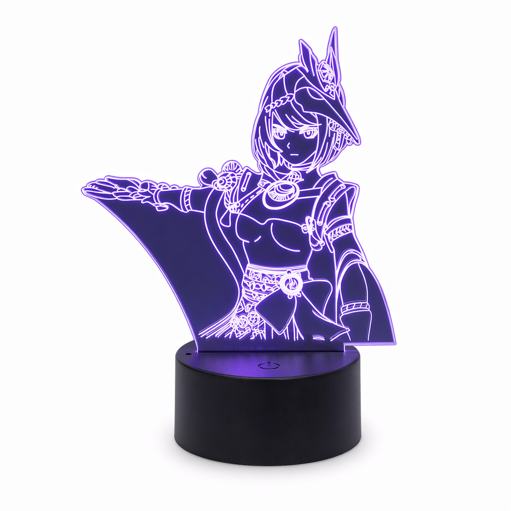 Genshin Impact LED Light with Remote Kujou Sara
