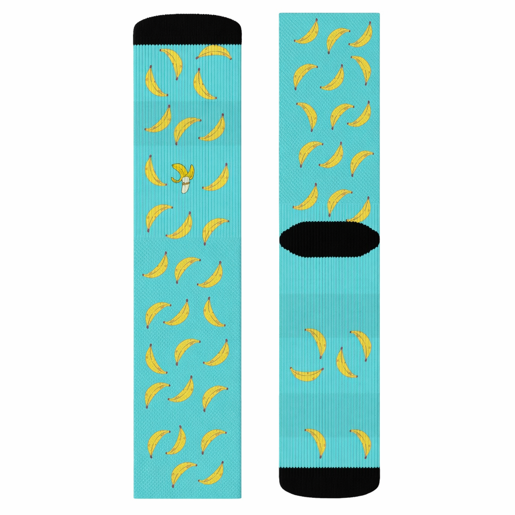 Spot the Unique Banana Novelty Socks: An Entertaining Game of Spotting the Odd One Out Default
