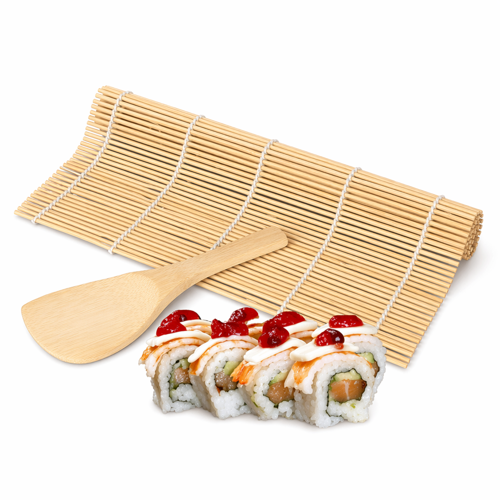 Bamboo Sushi Rolling Kit for Homemade Sushi Rolls Default