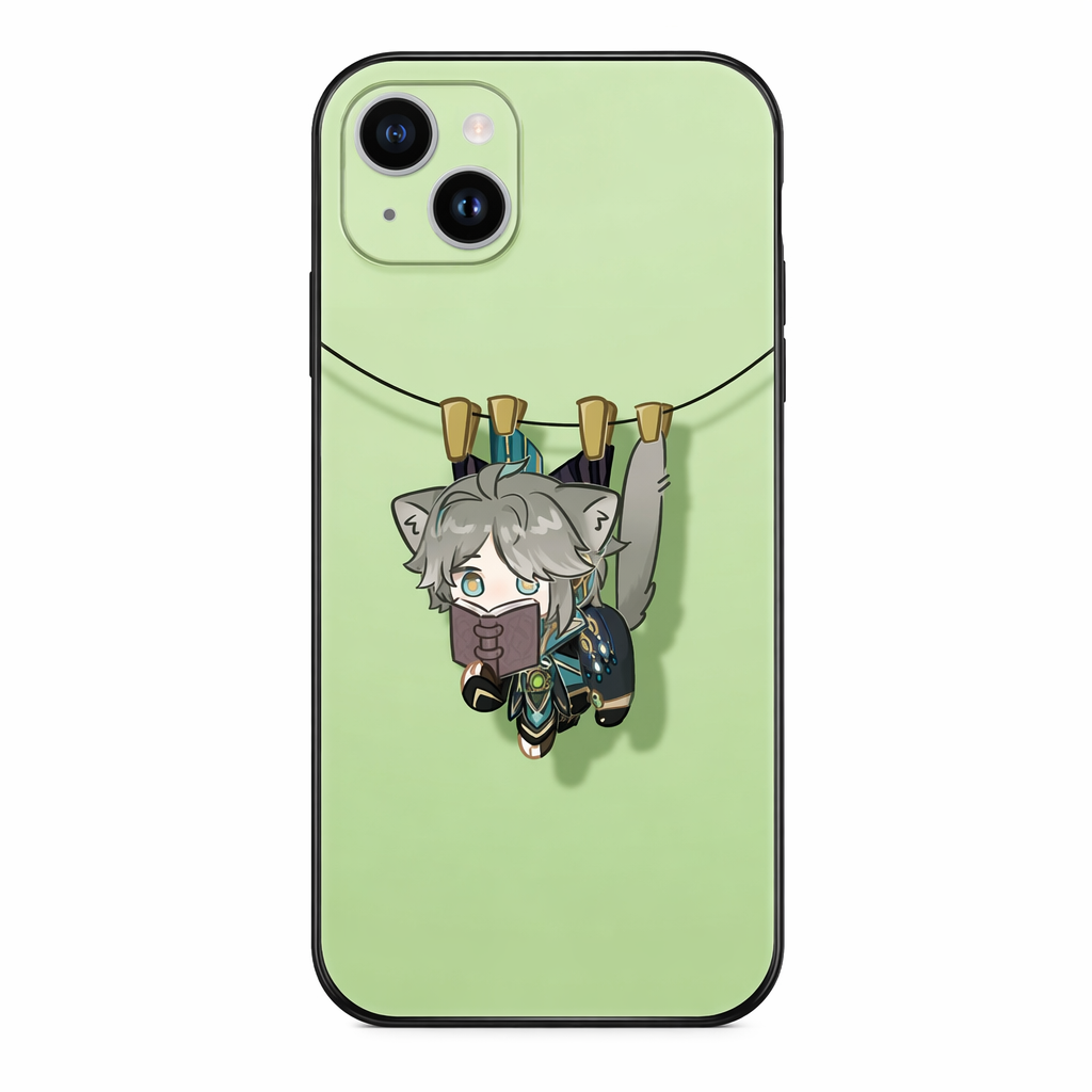 Cat Ear Genshin Impact Phone Cases Alhaitham
