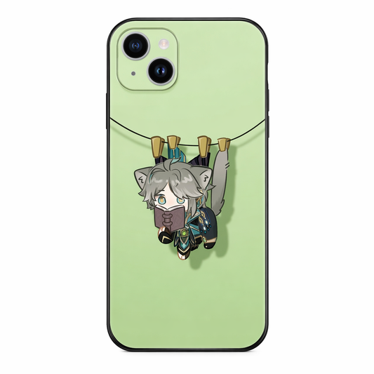 Cat Ear Genshin Impact Phone Cases Alhaitham