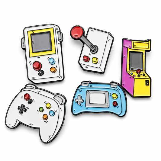 Retro Games Pins: Fun & Fashionable Arcade Nostalgia Default