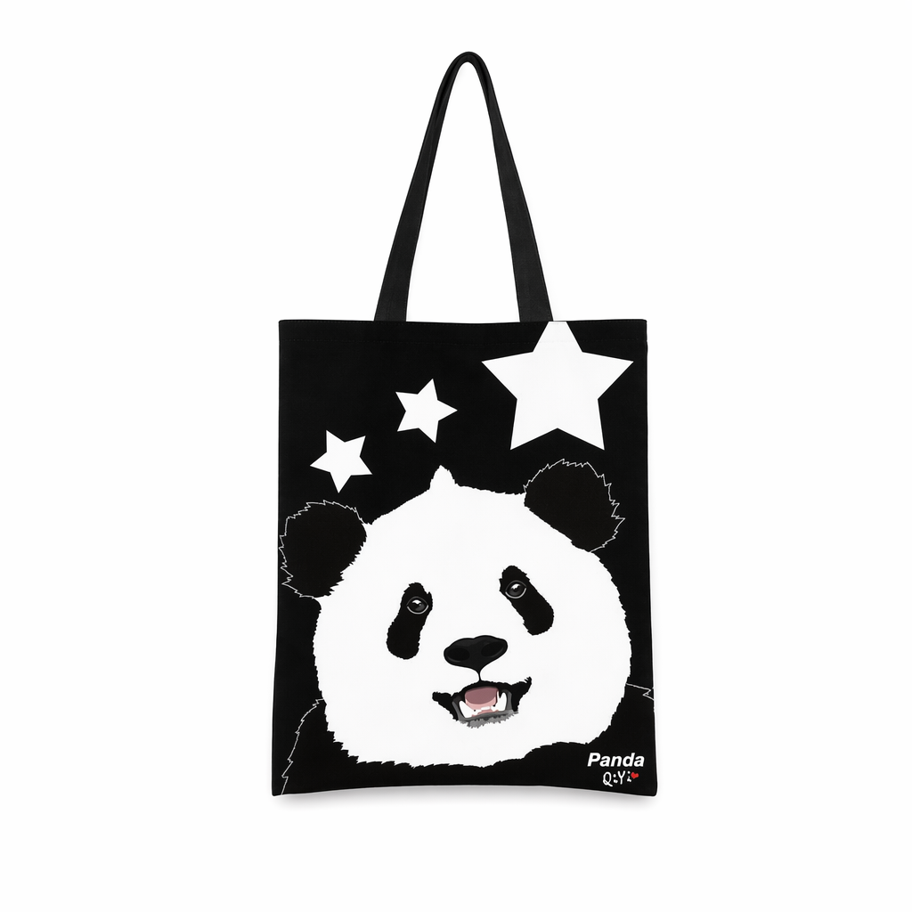 Panda Tote Bags with Adorable Designs G