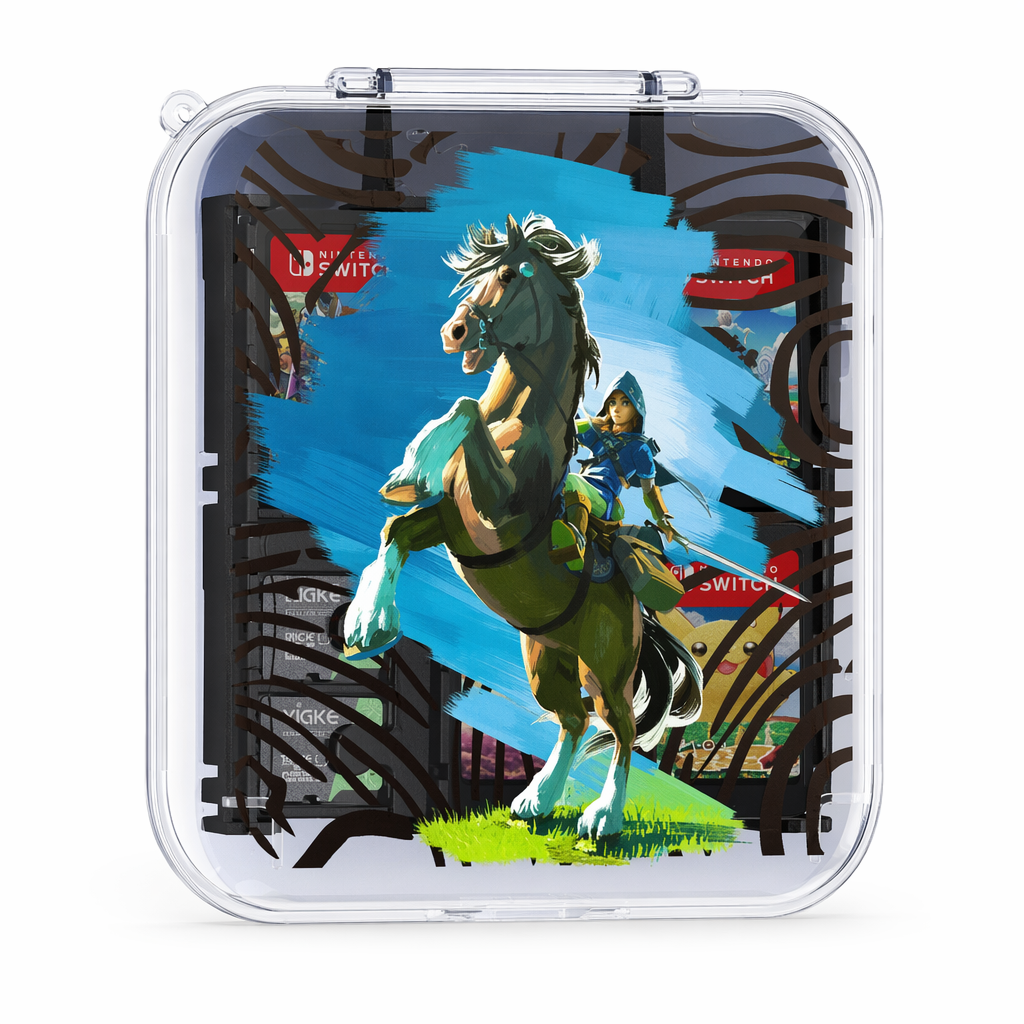 Transparent Switch Game Card Holder C