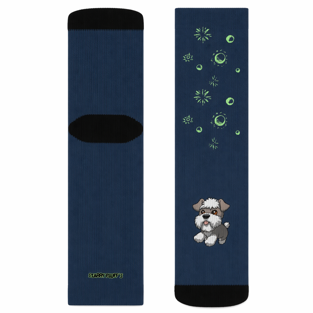 Fun Novelty Socks with Cosmic Flair by Starry Fluff Default