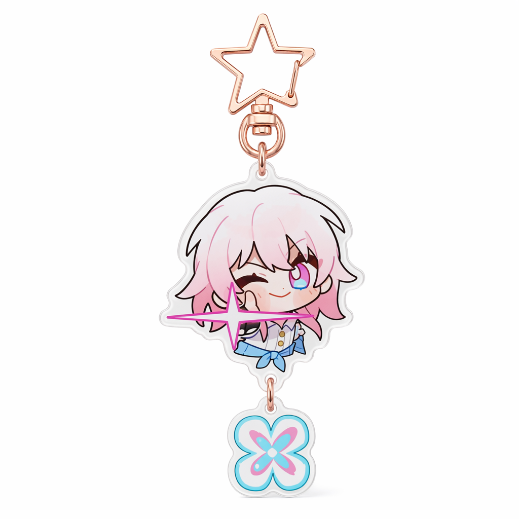 Honkai Star Rail March 7th Keychains Default