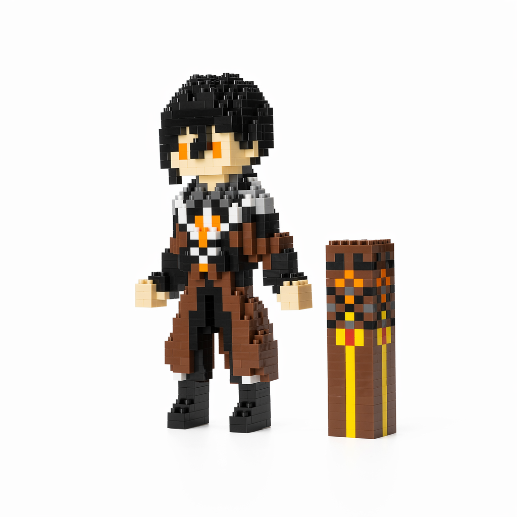 Genshin Impact Character Building Set Zhongli