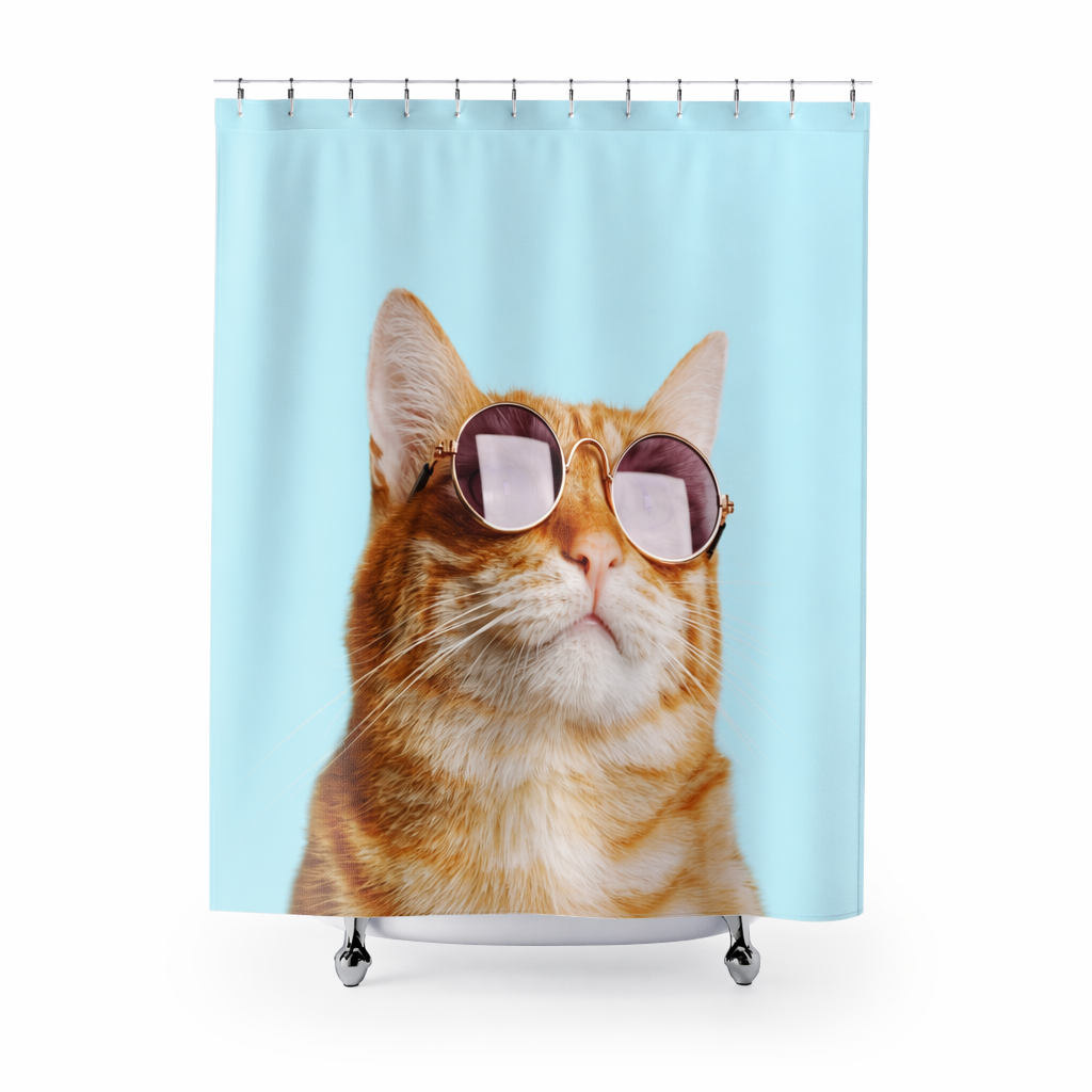 Shower Curtains with Cat Theme Rules Default