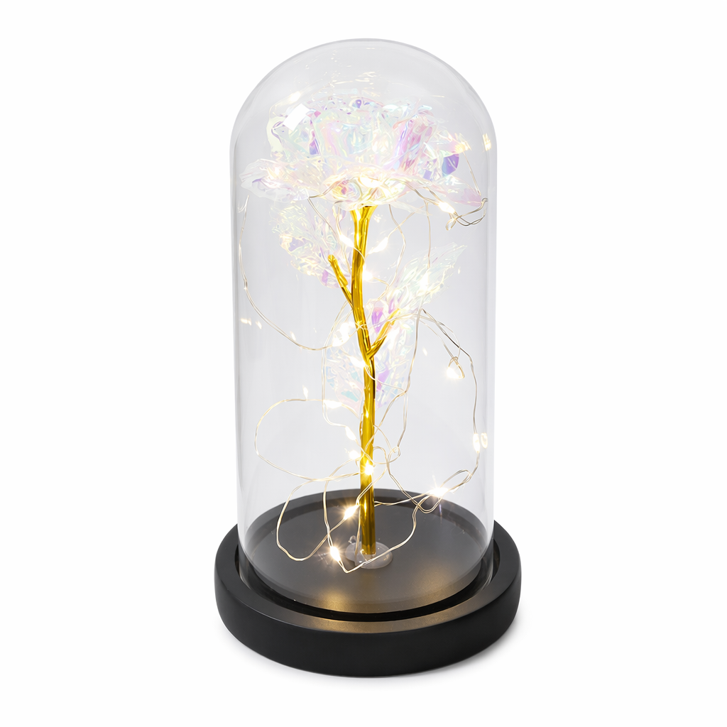 Cosmic LED Rose Sphere Translucent