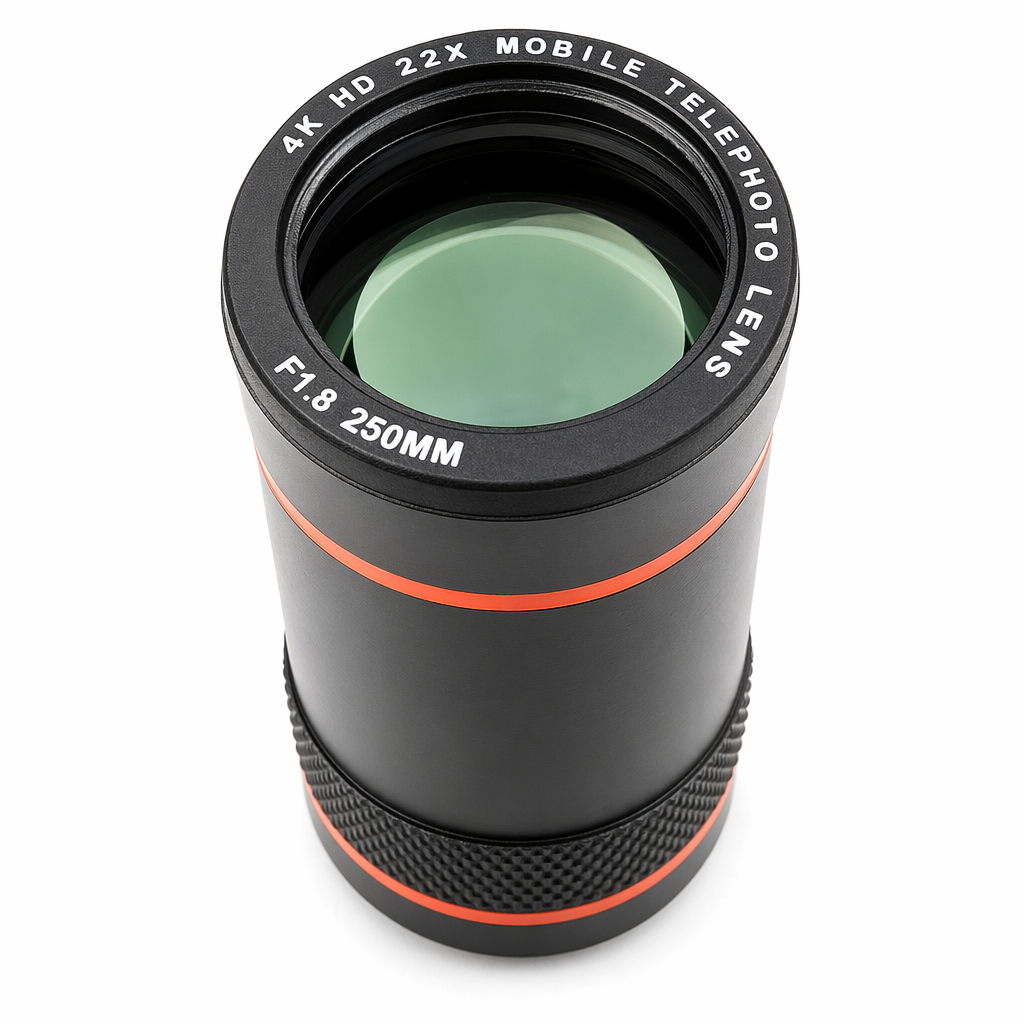 Crystal Clear 22x Zoom Lens Set for Mobile Phone Cameras Default