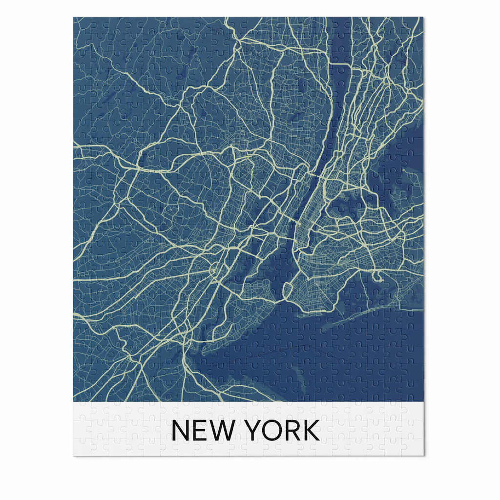 500-Piece Jigsaw Puzzle of New York City Default
