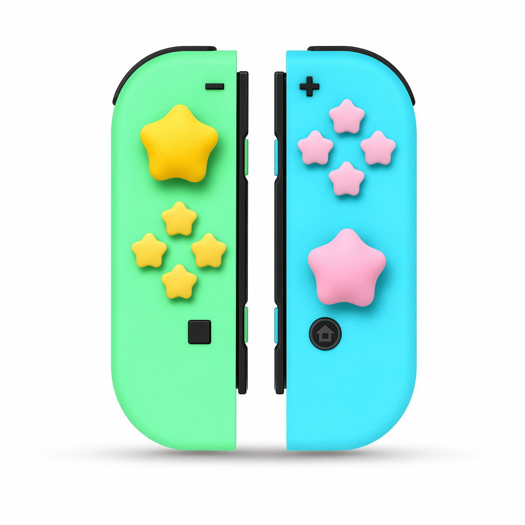 Cute Stars Switch Button Caps for Switch B
