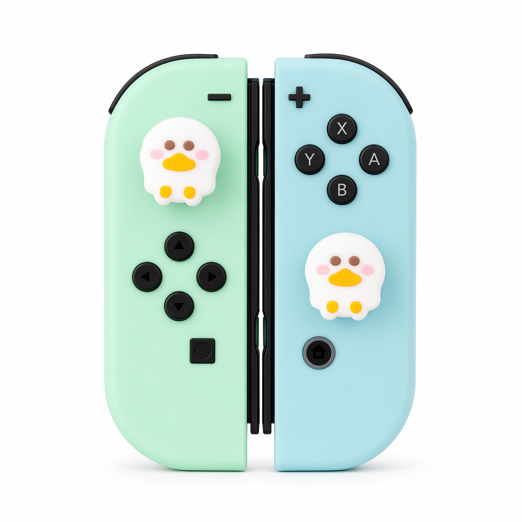 Kawaii Duck Joystick Caps for Switch Default