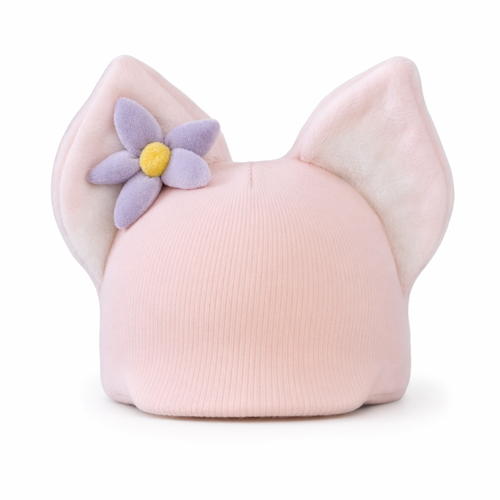 Helmet Rizz Bear - Fun Helmet Cover Pink