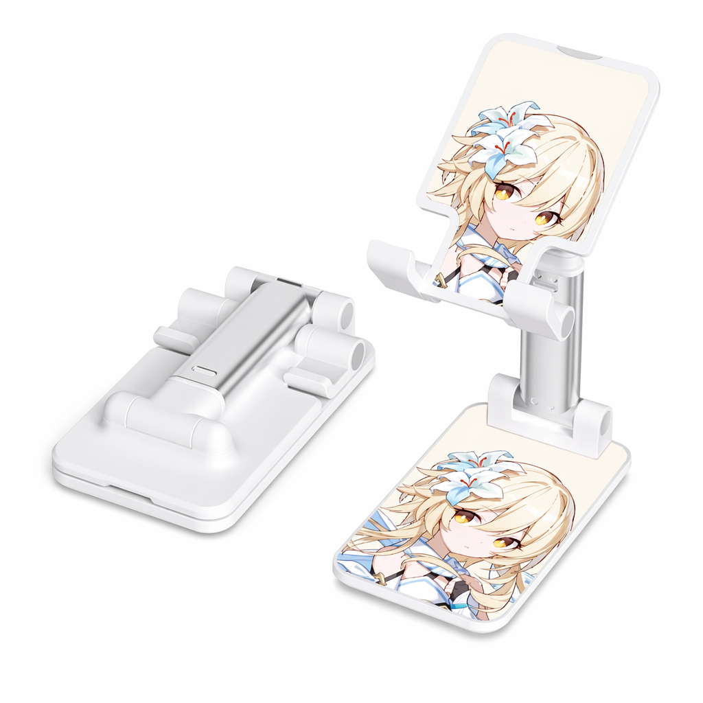 Genshin Impact Phone Stand with Chibi Art Lumine