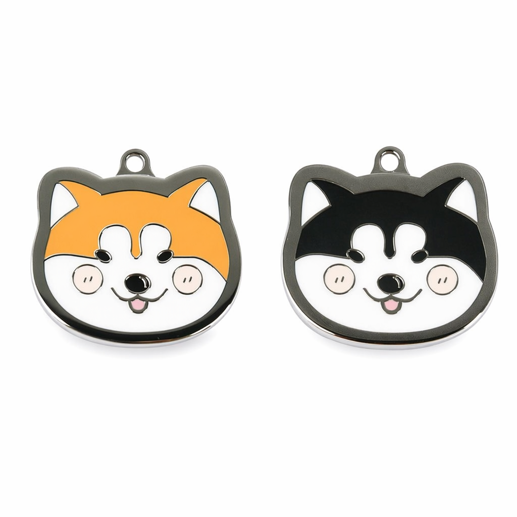 Akita Inu Dog ID Tags with Engraving Default