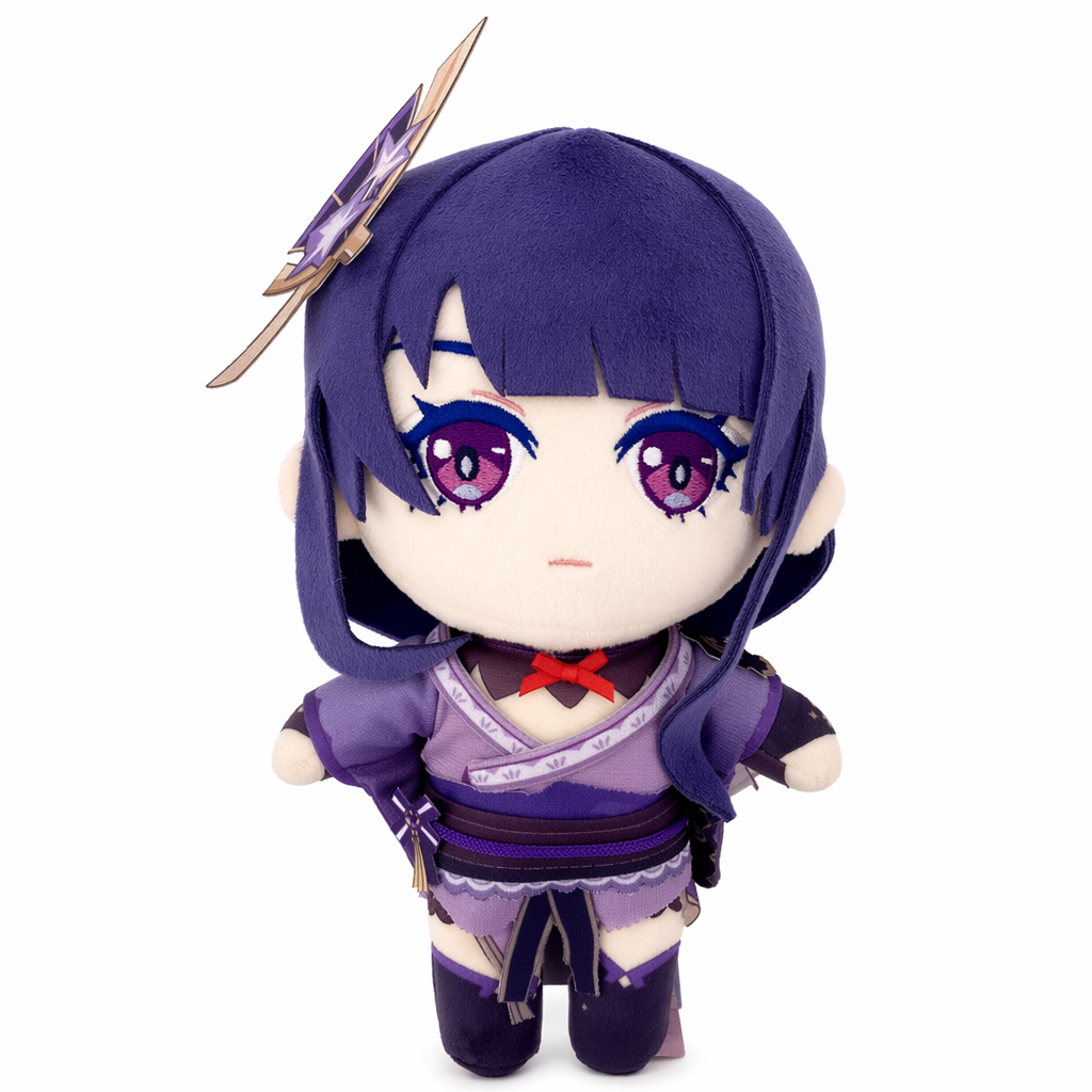Genshin Impact Plush Dolls - 20cm Raiden Shogun