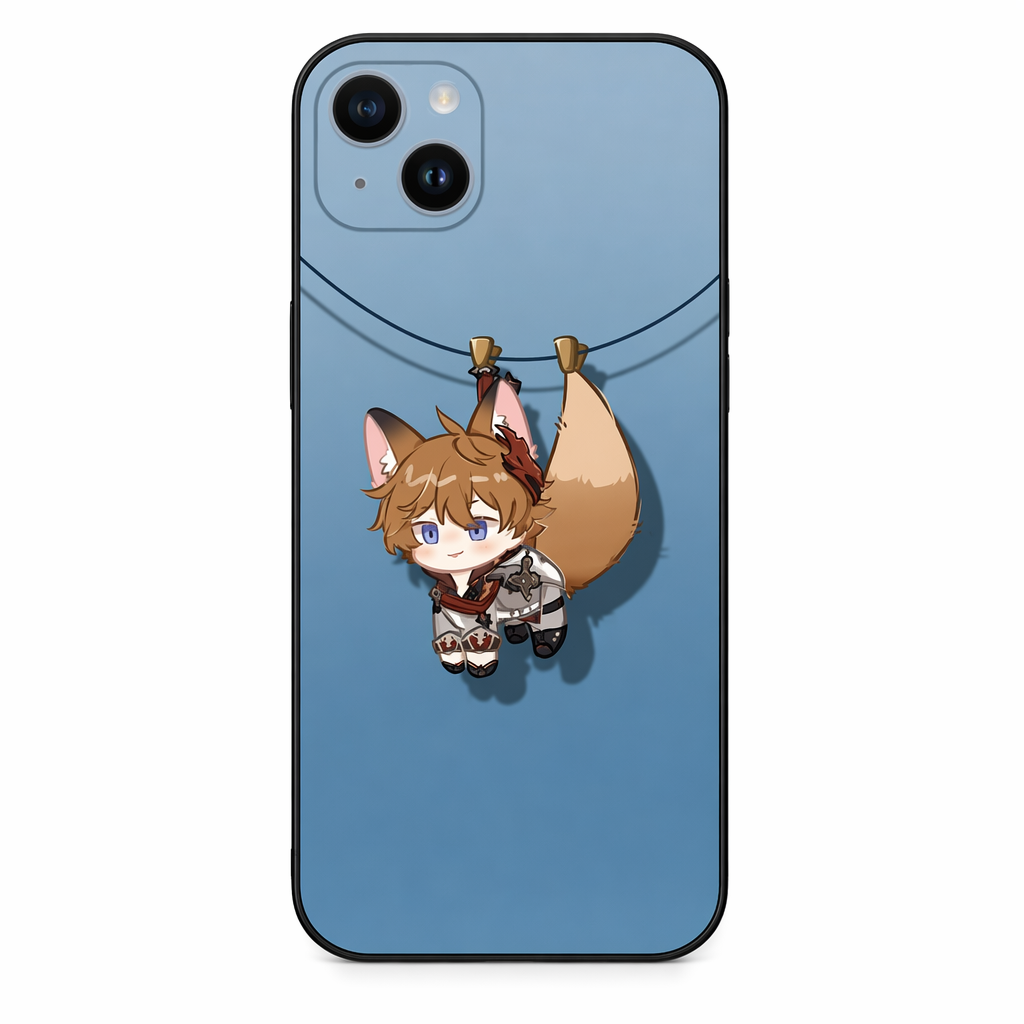 Cat Ear Genshin Impact Phone Cases Tartaglia