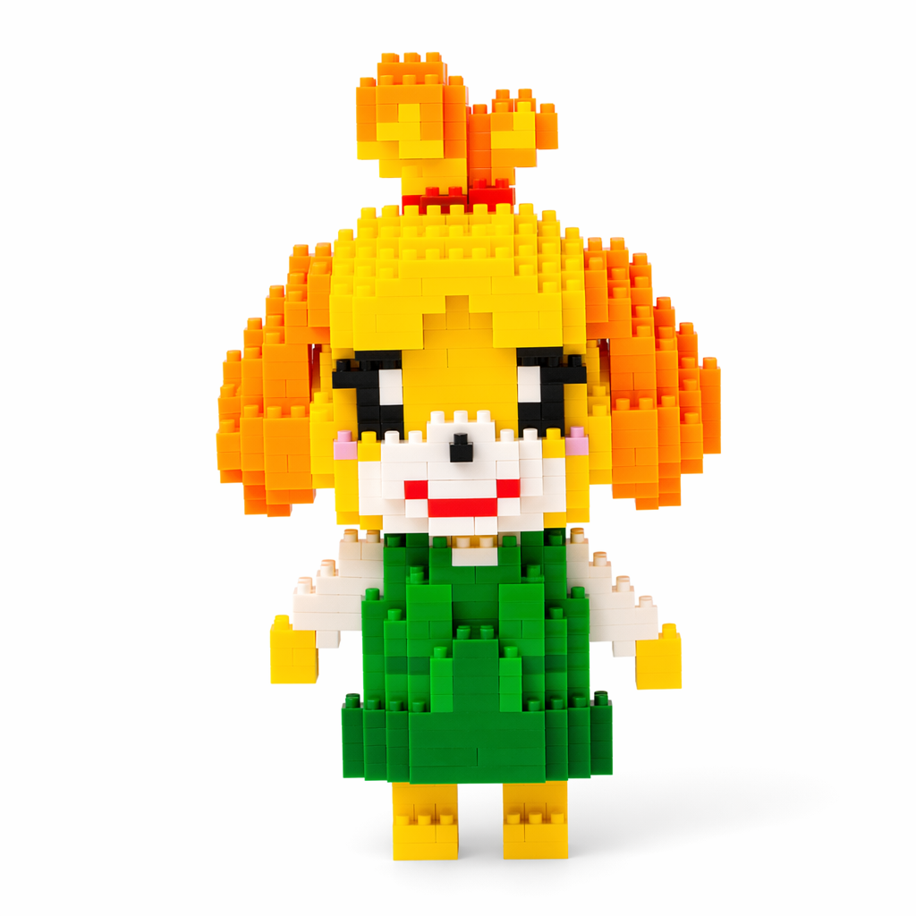 ACNH Building Blocks Miniature Toy Gift Isabelle